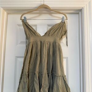South Moon Under Olive Green Women's Dress